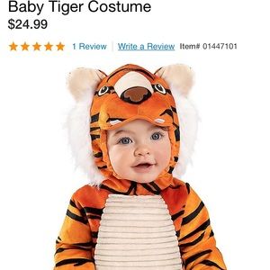 Baby Tiger Costume 0-6 months